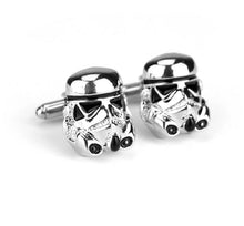 Load image into Gallery viewer, Star Wars - Storm Trooper cuff links
