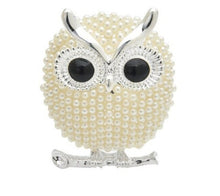 Load image into Gallery viewer, Owl brooch vadge
